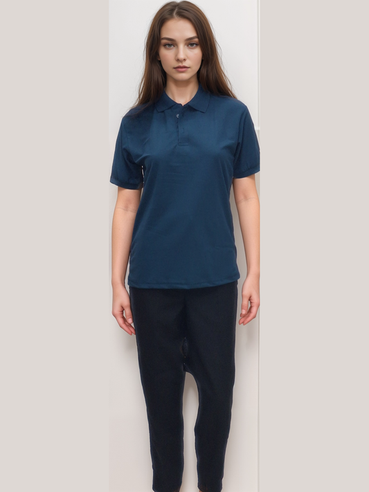 T Shirt Air Force Blue - J R GARMENTS