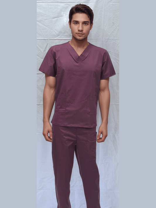 Stretchable Scrub Plum | HICKORY - J R GARMENTS
