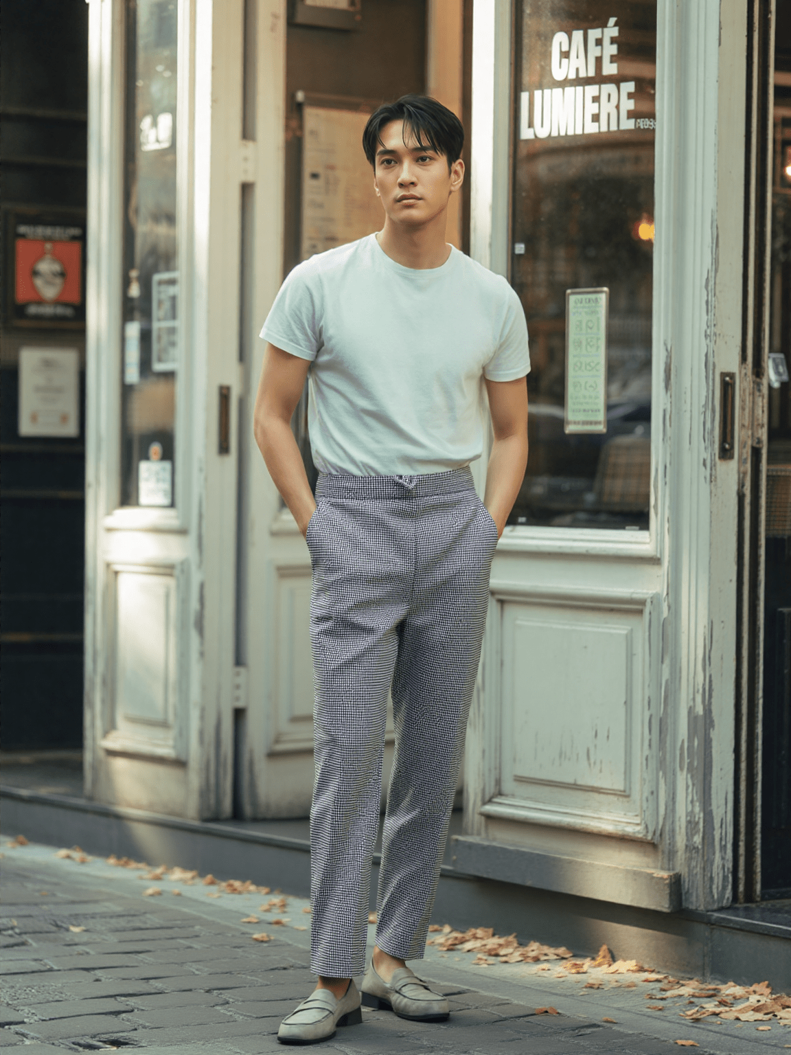 Chef Pant Black and White Checked Chef Pants - J R GARMENTS
