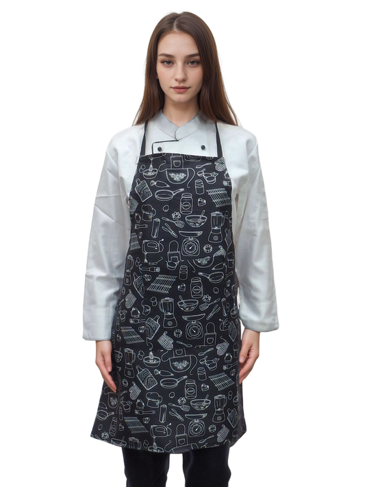 Elevate Your Culinary Experience with the HICKORY Designer Kitchen Apron for Professionals - J R GARMENTS