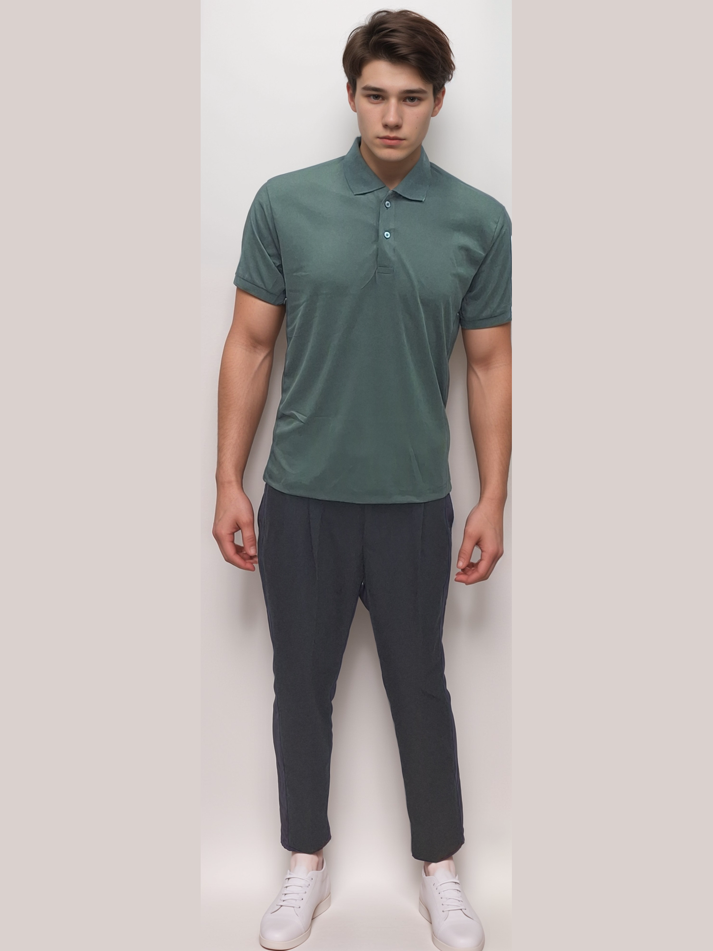 T Shirt Olive - J R GARMENTS
