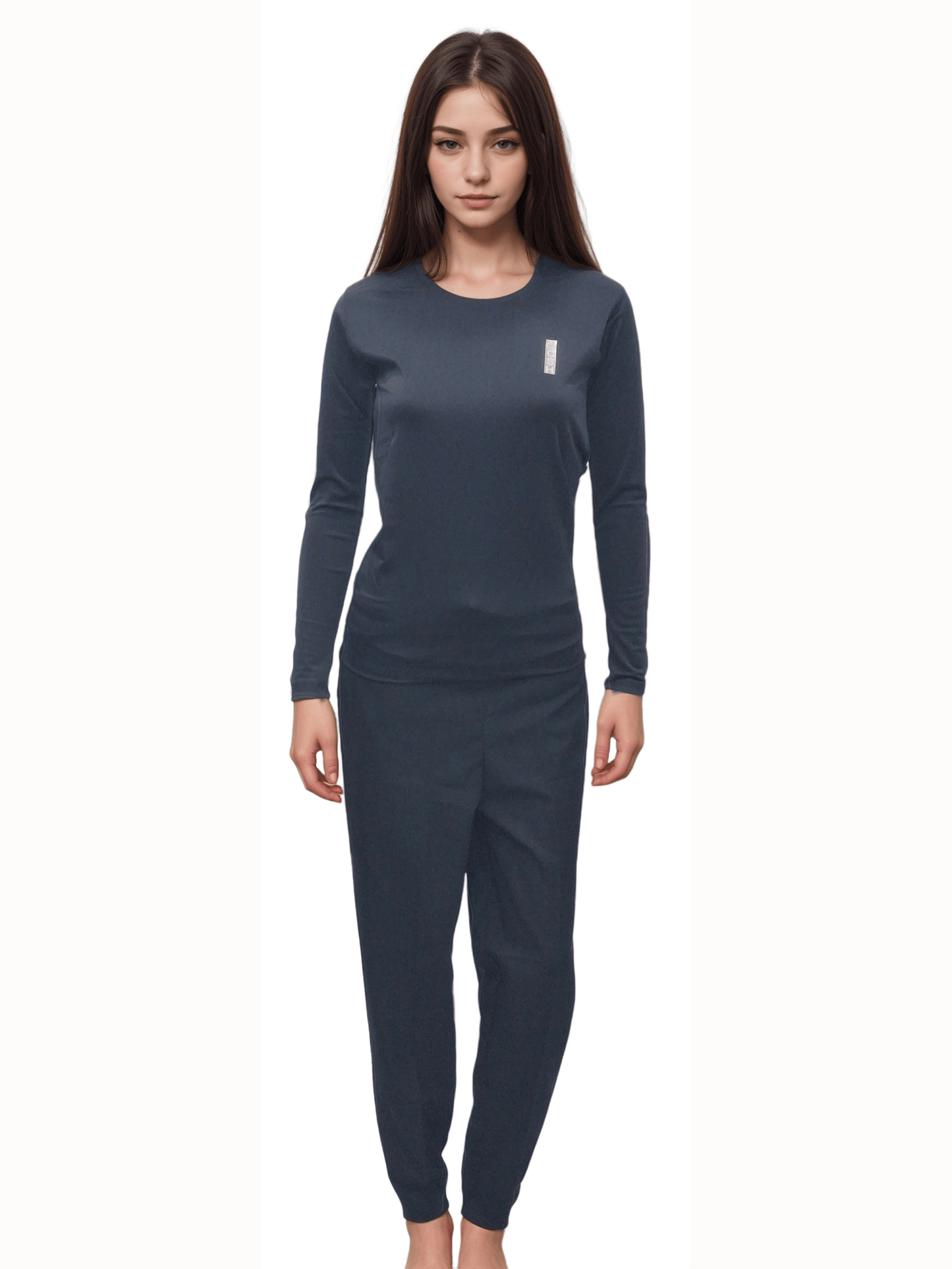 Black Under Scrub T-Shirt – Body-Fit Base Layer for Medical, Sports & Activewear Essentials - J R GARMENTS