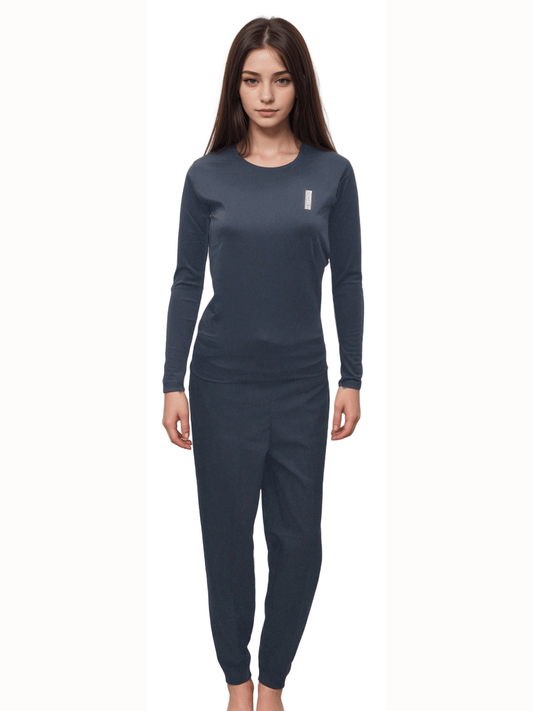 Black Under Scrub T-Shirt – Body-Fit Base Layer for Medical, Sports & Activewear Essentials - J R GARMENTS