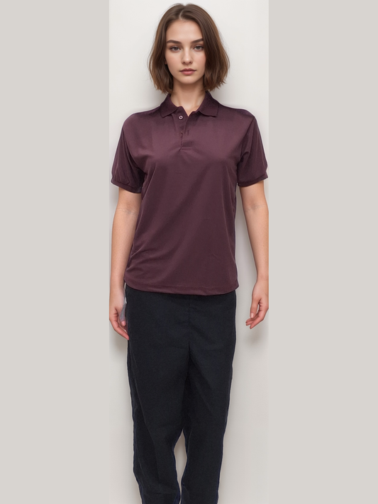 T Shirt Maroon - J R GARMENTS