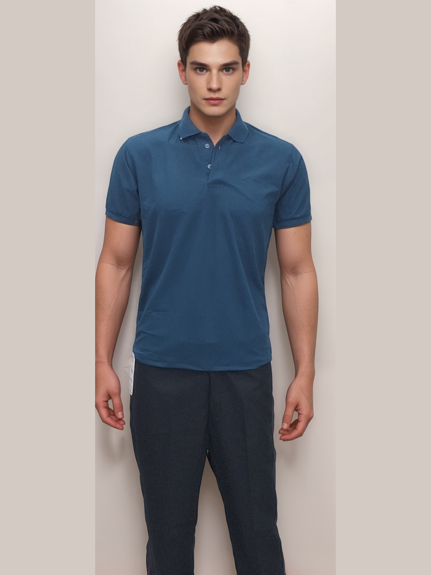 T Shirt Air Force Blue - J R GARMENTS