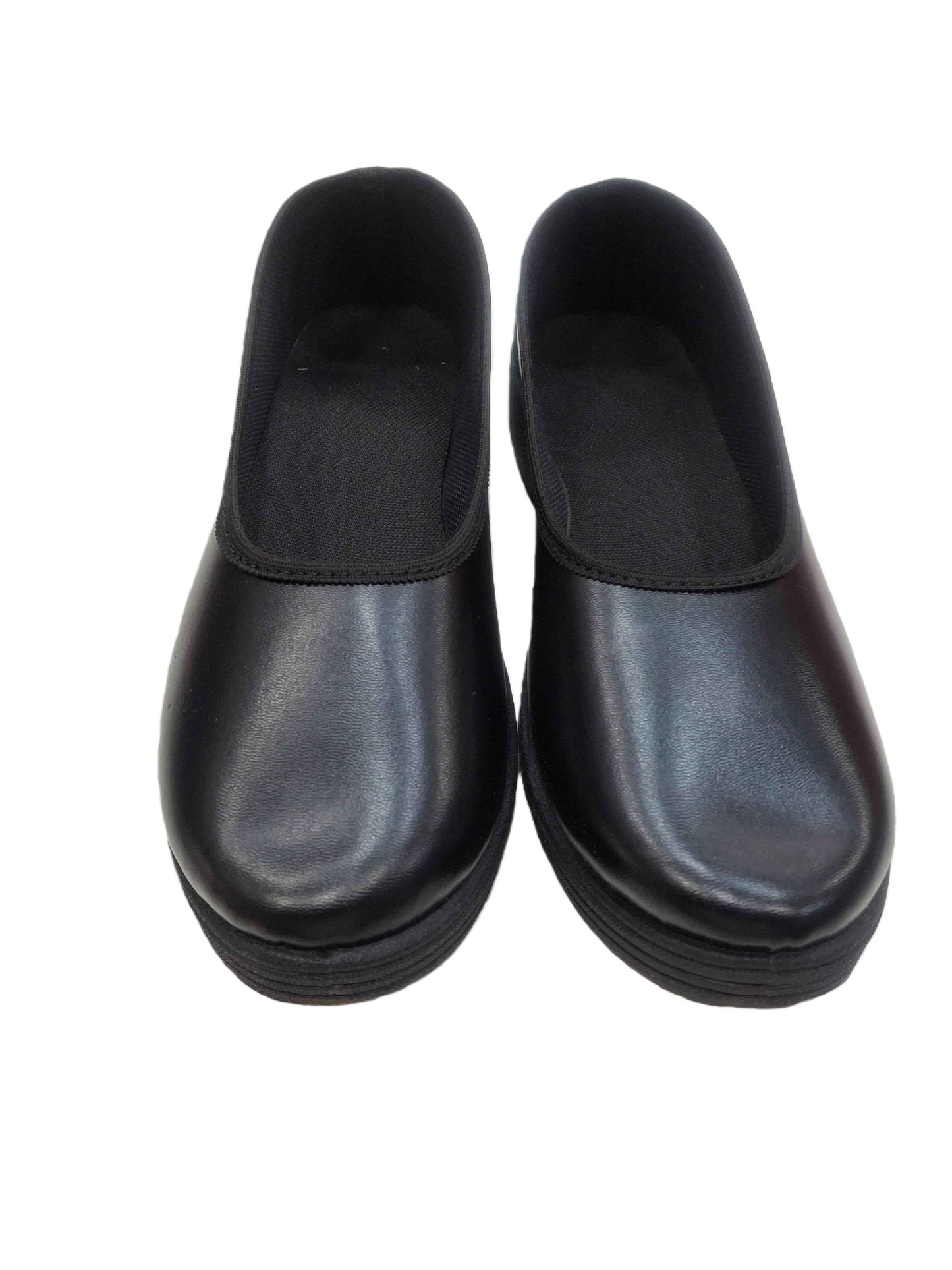 Ladies Flat Belly Shoes – Durable Rexine Work Footwear