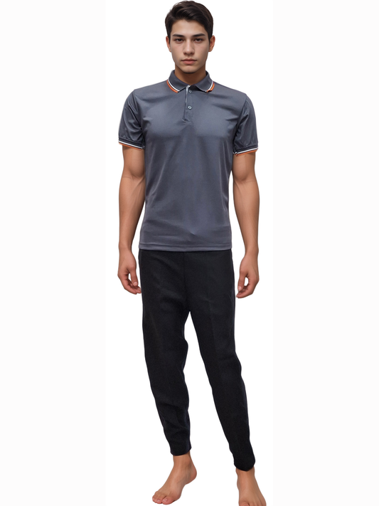 HICKORY Grey T Shirt – Stylish Comfort for Everyday Wear - J R GARMENTS