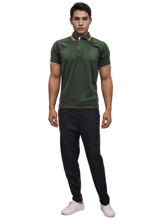 Hickory Olive T-Shirt for Comfort and Style - J R GARMENTS