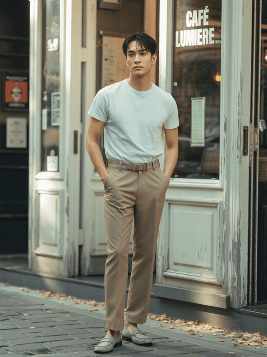 Classic Khaki Pants for Men - J R GARMENTS
