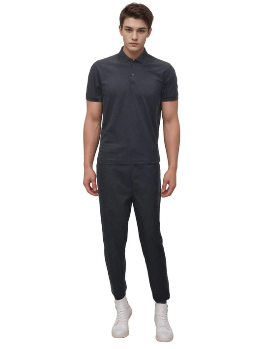 HICKORY Black T-Shirt for Men – Soft and Stylish Everyday Essential - J R GARMENTS