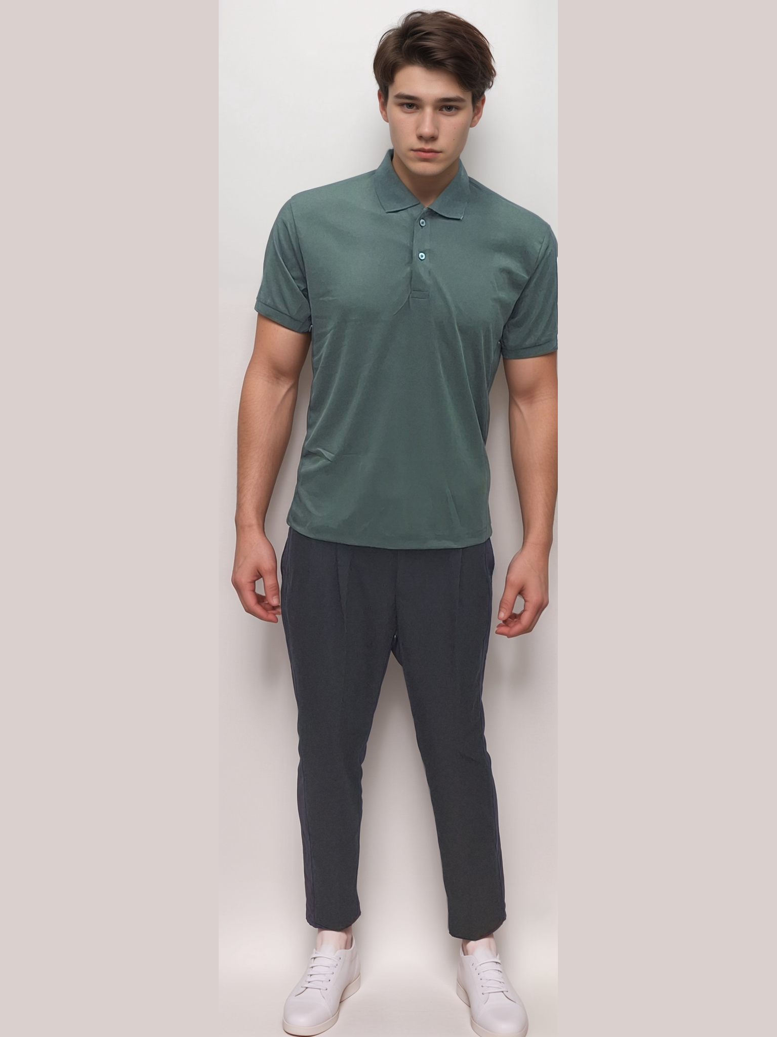 T Shirt Olive - J R GARMENTS
