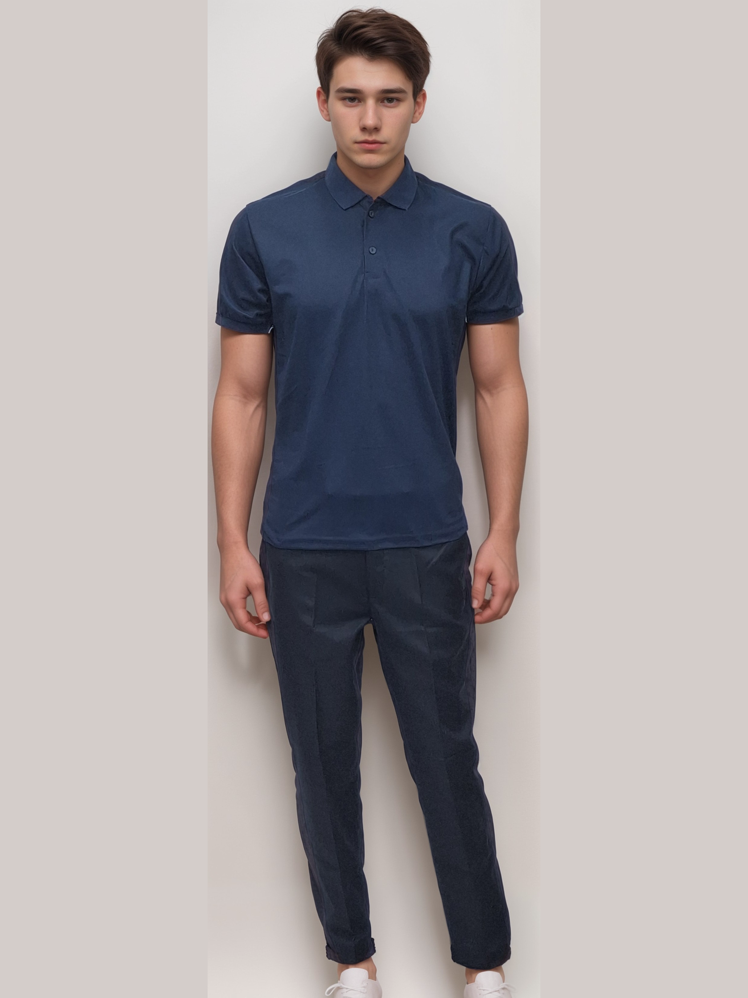 T Shirt  Navy Blue - J R GARMENTS