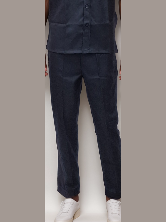 Pant Navy Blue  Gents | HICKORY - J R GARMENTS