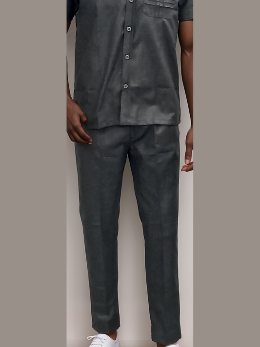 Pant Grey  Gents | HICKORY - J R GARMENTS